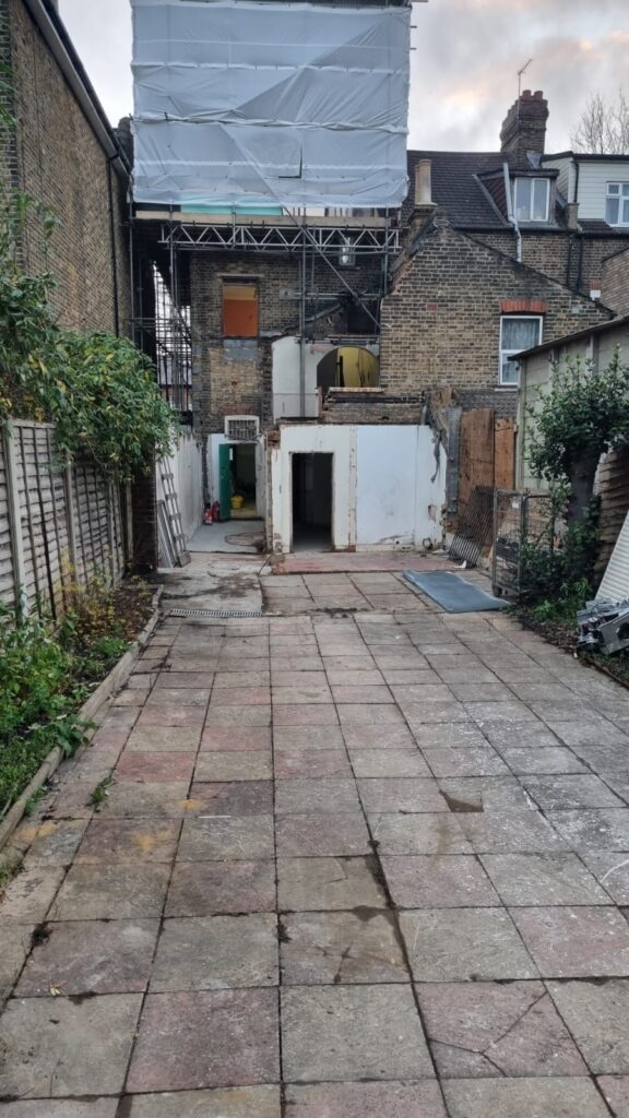 Demolition , Structure work as steel beams , Joints, Brick & Block work, Drainage Kent House Rd, Beckenham BR3