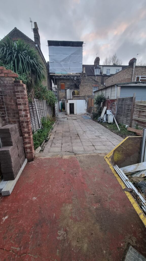 Demolition , Structure work as steel beams , Joints, Brick & Block work, Drainage Kent House Rd, Beckenham BR3