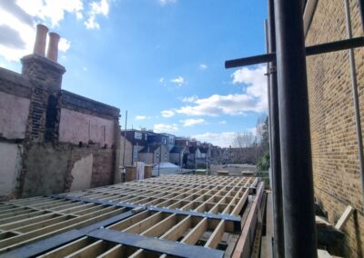 Demolition , Structure work as steel beams , Joints, Brick & Block work, Drainage Kent House Rd, Beckenham BR3