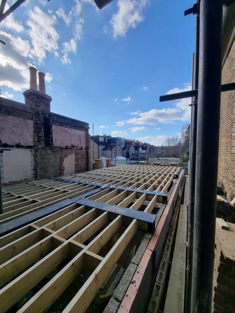 Demolition , Structure work as steel beams , Joints, Brick & Block work, Drainage Kent House Rd, Beckenham BR3