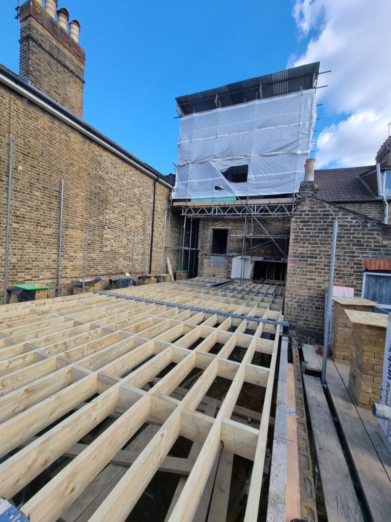 Demolition , Structure work as steel beams , Joints, Brick & Block work, Drainage Kent House Rd, Beckenham BR3