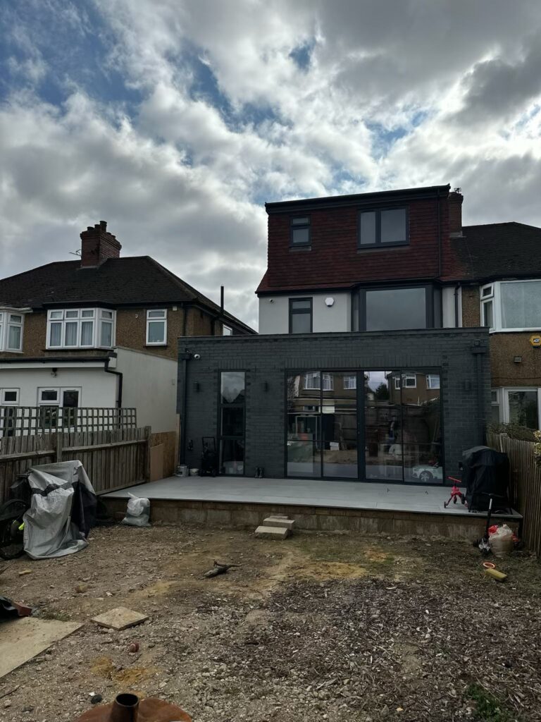 Brickwork in Kingswood Rd, Watford WD25