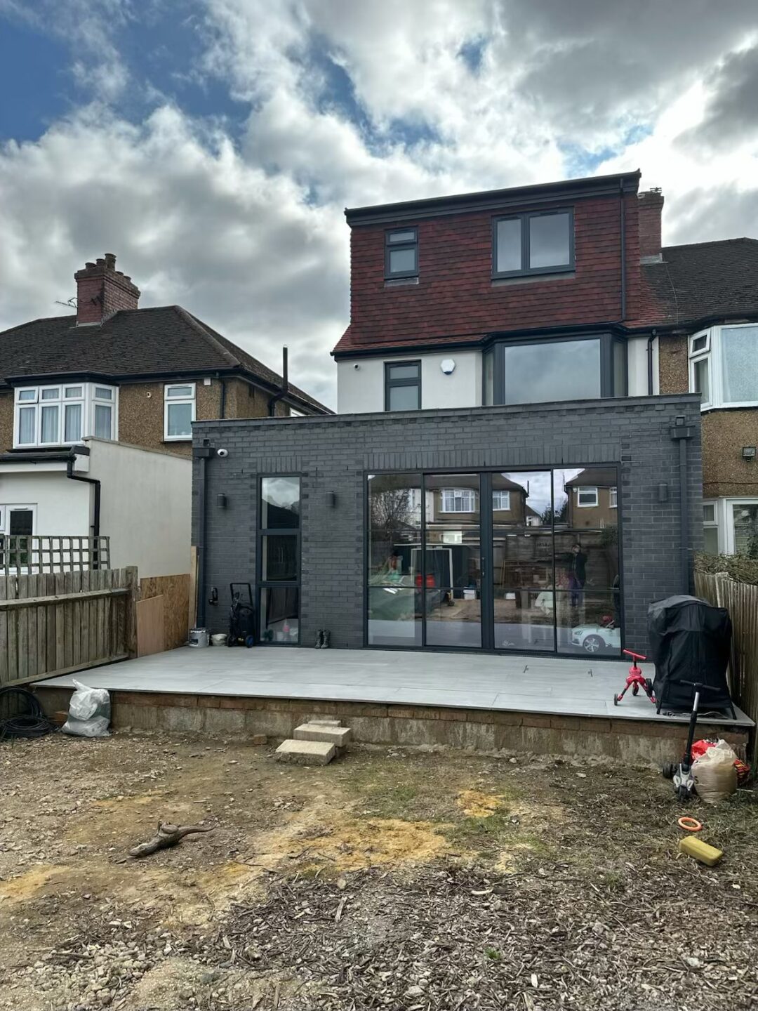 Brickwork in Kingswood Rd, Watford WD25