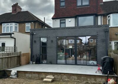 Brickwork in Kingswood Rd, Watford WD25